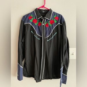 Men’s collared shirt!